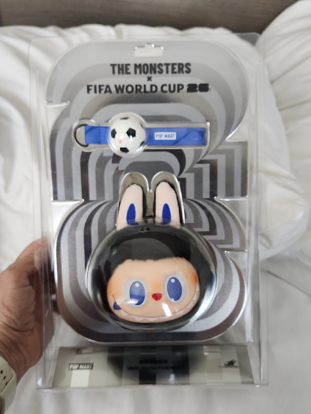 Pop Mart The Monsters FIFA World Cup 26 Vinyl Plush Pendant